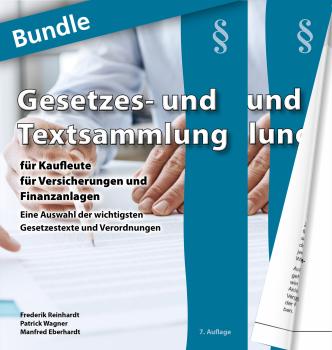 Gesetzes- und Textsammlung für Kaufleute für Versicherungen und Finanzanlagen 2023 Bundle