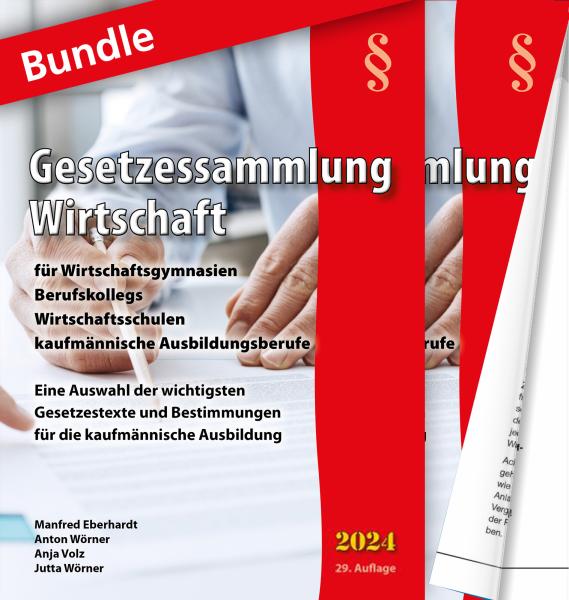 Gesetzessammlung Wirtschaft 2024 Bundle