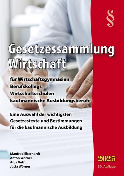 Buchumschlag Gesetzessammlung Wirtschaft 2025